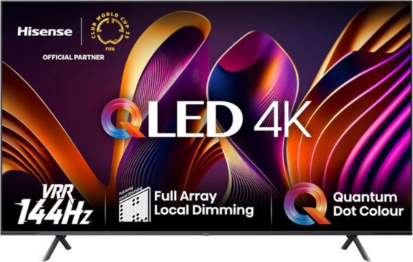 Hisense 85E7NQ Pro 85 4K UHD QLED Smart TV mit bis 144Hz für 1.299€ (statt 1.488€)