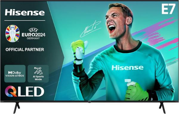 Hisense 85E7NQ   85 4K UHD QLED Smart TV für 958,99€ (statt 1.265€)