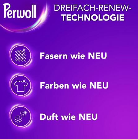 52WL Perwoll Renew Black Waschmittel ab 7,50€ (statt 11€)