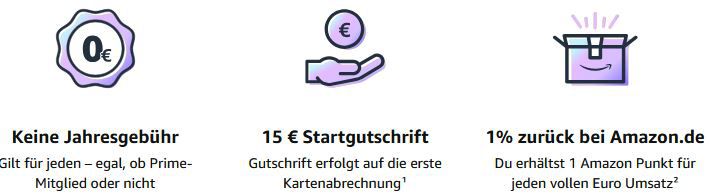 🔥Cashback🔥 auf Amazon Einkäufe 💳 Kostenlose Amazon VISA + 15€ Startguthaben