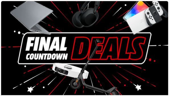 🔥🎇 Media Markt Final Countdown Deals   z.B. Ninja Heißluftfritteuse 139€ (statt 161€)