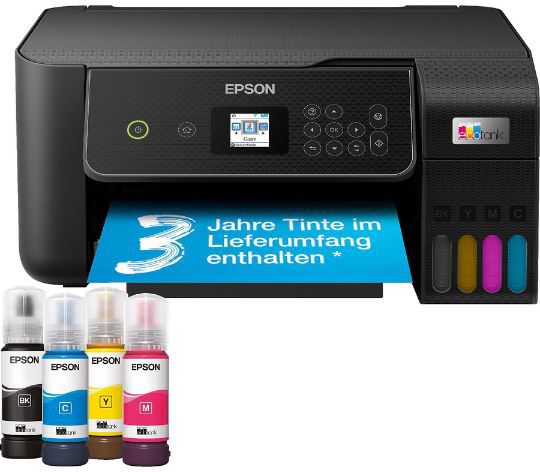 Epson EcoTank ET 2875 Multifunktionsdrucker für 179€ (statt 230€) + 30€ Cashback