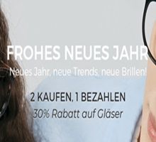 Firmoo: Zwei Brillen kaufen – nur eine bezahlen & 30% Rabatt auf Gläser