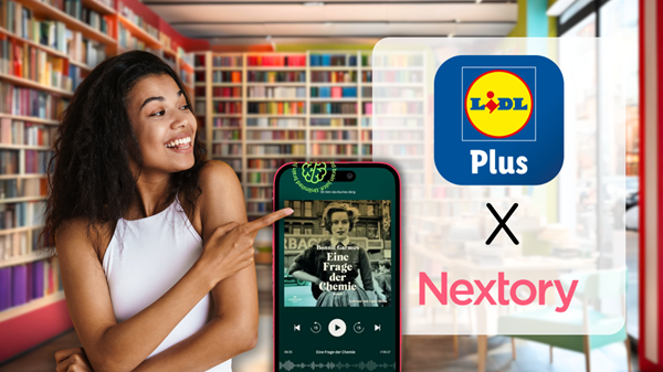 Nextory Hörbücher & Ebooks 90 Tage gratis mit Lidl Plus