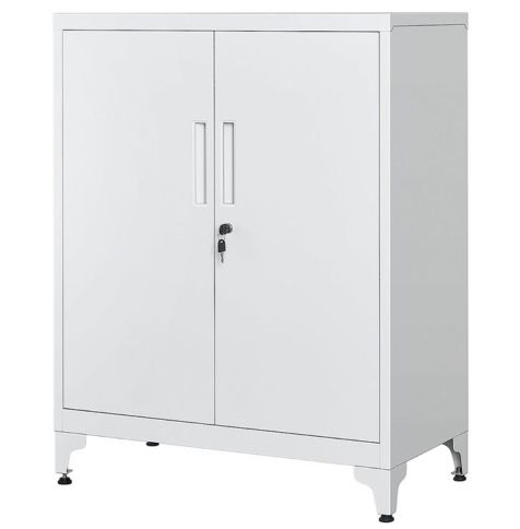 SONGMICS Mehrzweckschrank aus Stahl mit 2 Türen für 74,99€ (statt 108€)