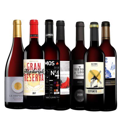 🍇 Vinos Festwein Paket mit 6 Flaschen Rotwein + Magnumflasche für 29,99€ (statt 60€)