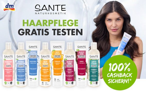 SANTE Haarpflege kostenlos ausprobieren