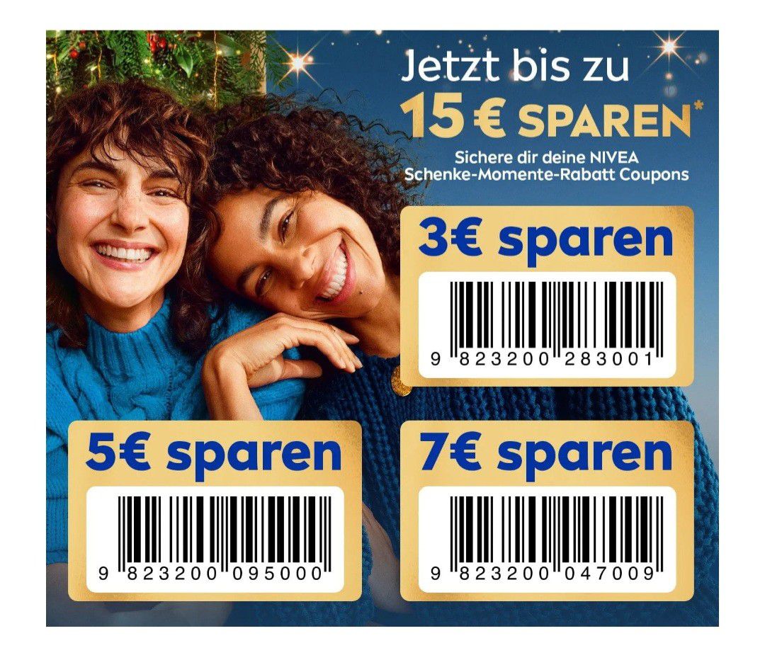 Bis zu 15€ Rabatt bei Nivea