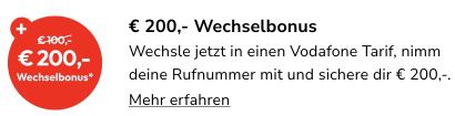 🍏 Apple iPhone 16 Pro für 99,95€ + Vodafone 110GB Allnet 59,99€ mtl. + 200€ Bonus