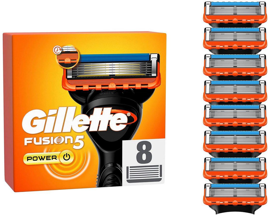 🪒 8x Gillette Fusion 5 Rasierklingen für 17,95€ (statt 28€)   2,24€ pro Klinge!