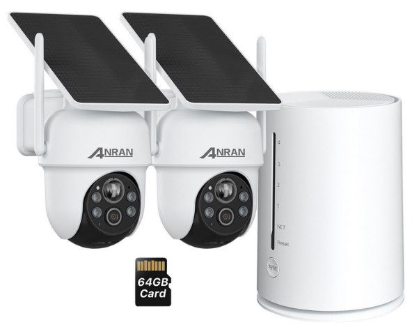 ANRAN Q04 Überwachungskamera Set mit NVR & SD Card für 135,99€ (statt 170€)