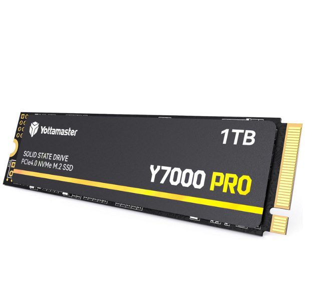 Yottamaster Y7000Pro 1TB SSD M.2 PCIe 4.0 für 48,99€ (statt 55€)