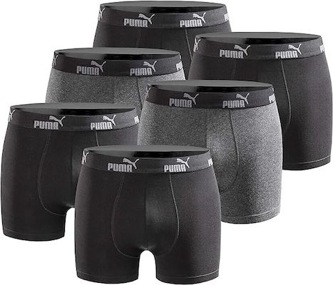 🩲 6er Pack PUMA Basic Black Limited Edition Boxershort für 29,99€ (statt 38€)