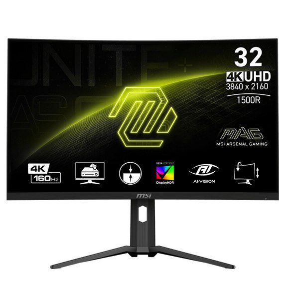 MSI MAG 321CUPDE – 32 Zoll UHD Gaming-Monitor mit 160Hz für 406,99€ (statt 450€)