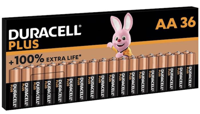 🔋36x langlebige Duracell Plus AA Batterien ab 23,93€ (statt 32€)