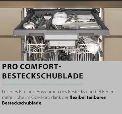 🍽️ Bauknecht B7I HT58 TC Vollintegrierbarer Geschirrspüler für 499€ (statt 599€)