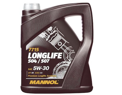 🚙 5L Mannol Longlife 504/507 5W 30 Motorenöl für 17,28€ (statt 24€)