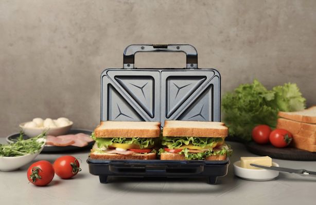 Bestron XL Sandwichmaker mit 900 Watt für 19,99€ (statt 25€)