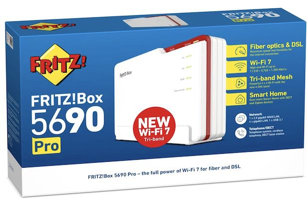 🛜 AVM Fritz!Box 5690 Pro Premium Modem Router für 365€ (statt 474€)