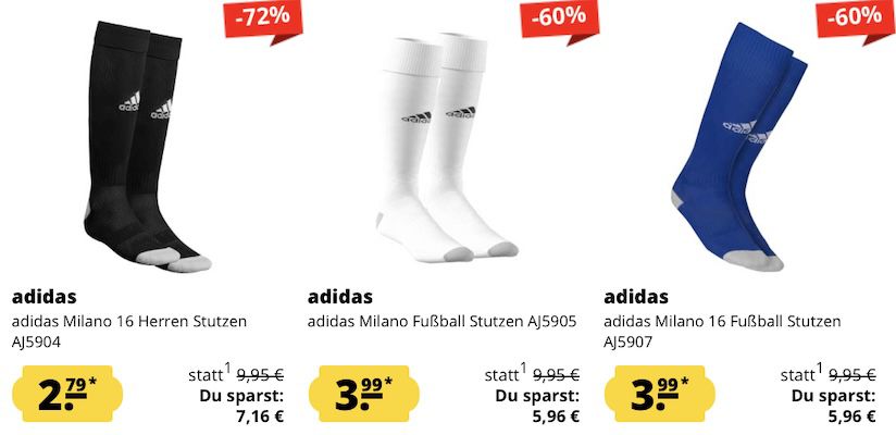 🔥 SportSpar adidas Schnäppchen Sale ab 2,79€ + 5€ Extra Rabatt ab 60€