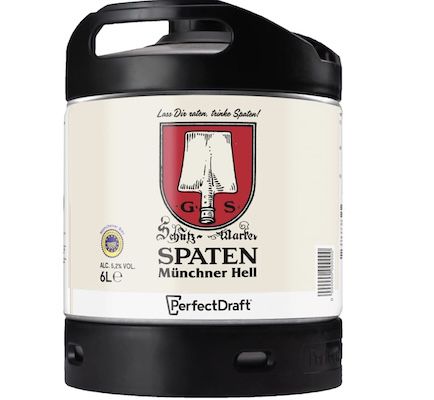 🍻Amazon: Perfect Draft Bierfässer ab 15€ + Pfand im Angebot