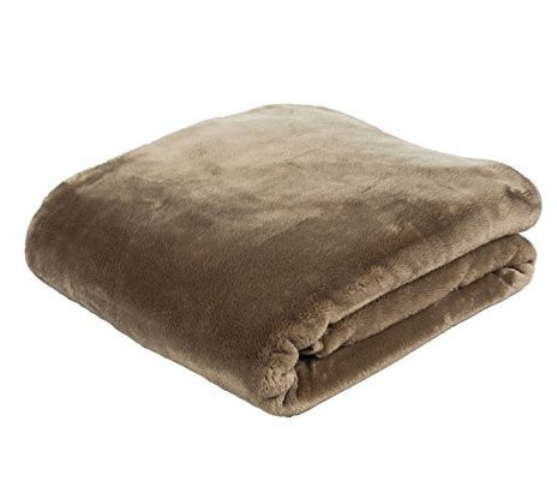 Gözze Cashmere-Feeling Wohn- und Kuscheldecke Taupe 220 x 240 cm für 25,94€ (statt 75€)