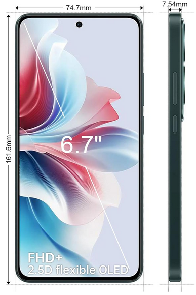 📱 OPPO Reno11 F 5G 256GB 6,7 Smartphone für 239,99€ (statt 276€)