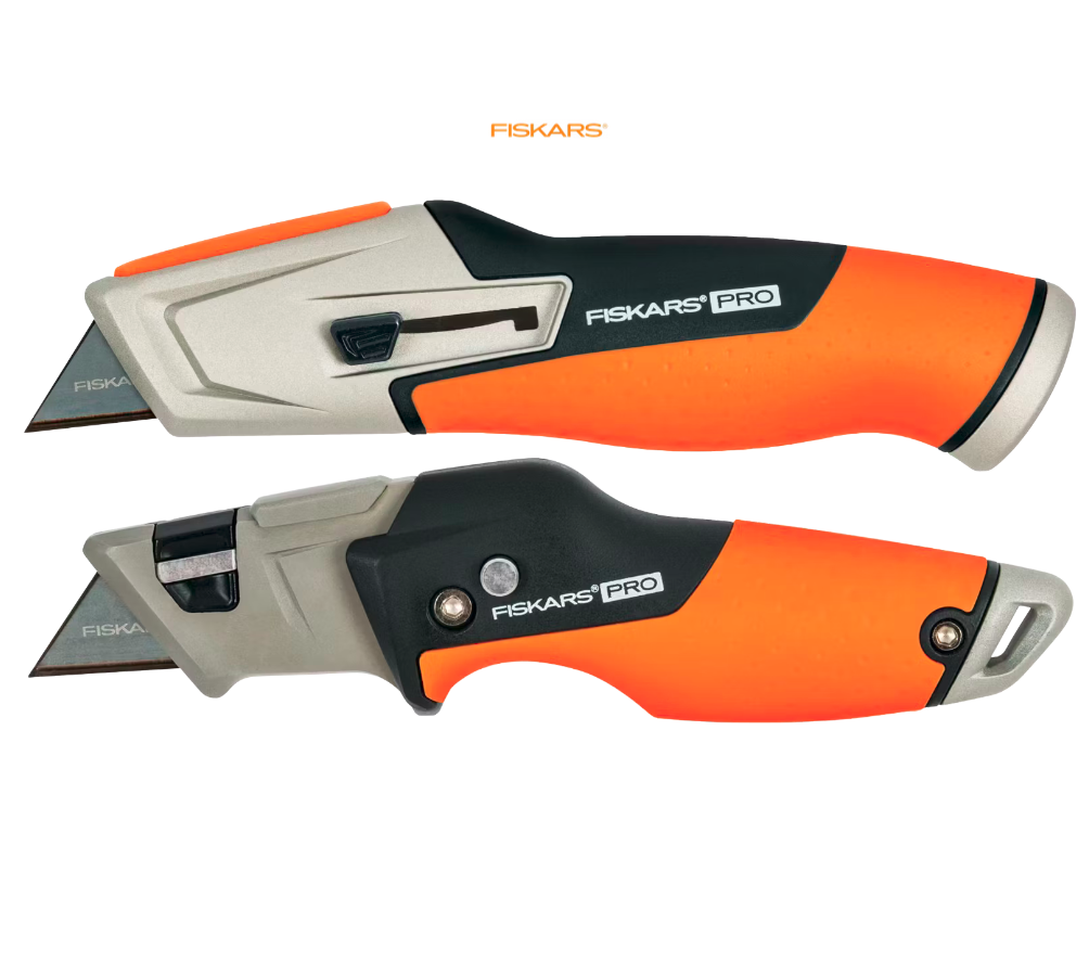 Fiskars CarbonMax Universal-Klappmesser + Universalmesser für 20,90€ (statt 39€)