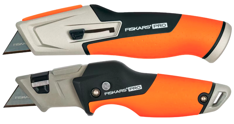 Fiskars CarbonMax Universal Klappmesser + Universalmesser für 20,90€ (statt 39€)