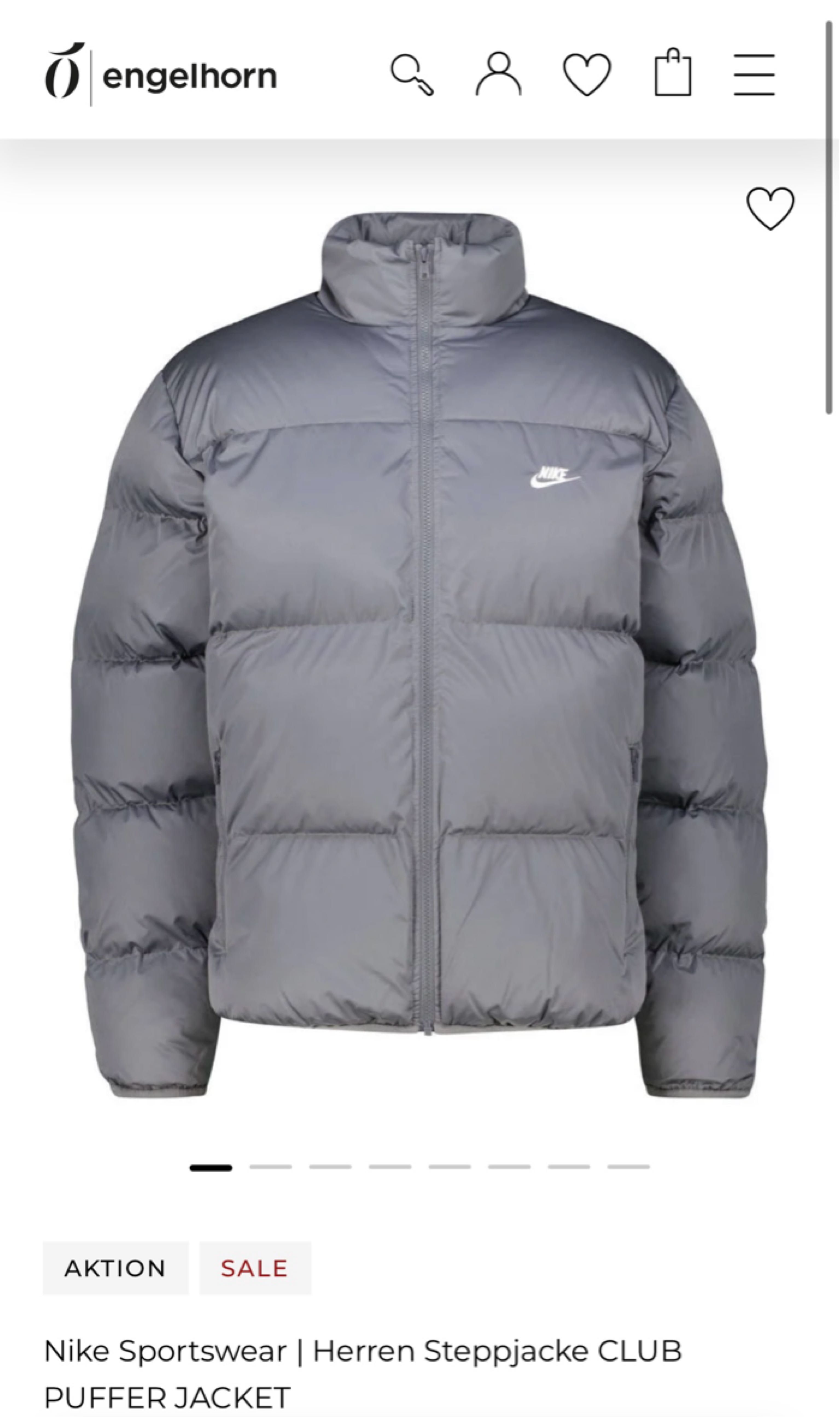 Nike Puffer Jacke