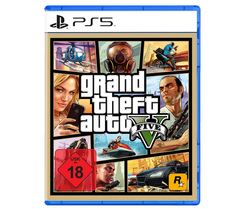 Grand Theft Auto V Game PS 5 ab 13,34€ (statt 26€)