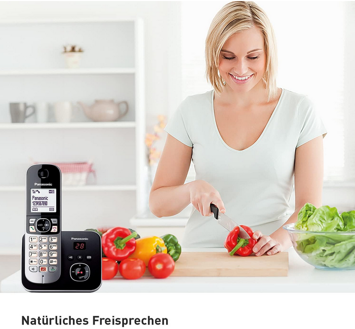 PANASONIC KX TG6861GB DECT Schnurloses Telefon ab 25,81€ (statt 38€)