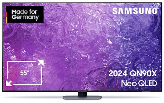 Samsung GQ55QN90X   55 Zoll QLED UHD Fernseher für 865,98€ (statt 999€)