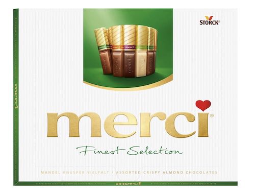 250 g merci Finest Selection Mandel Knusper Vielfalt für 2,47€ (statt 4€)