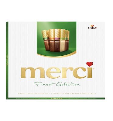 250 g merci Finest Selection Mandel Knusper Vielfalt für 2,36€ (statt 4€)