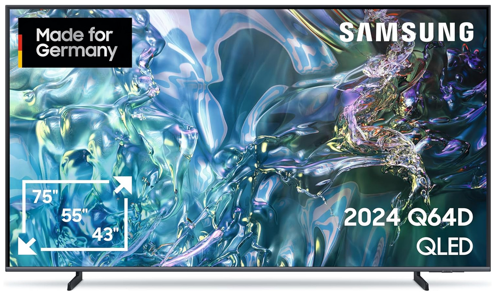 Samsung GQ65Q64 QLED UHD smart TV für 749€ (statt 959€)