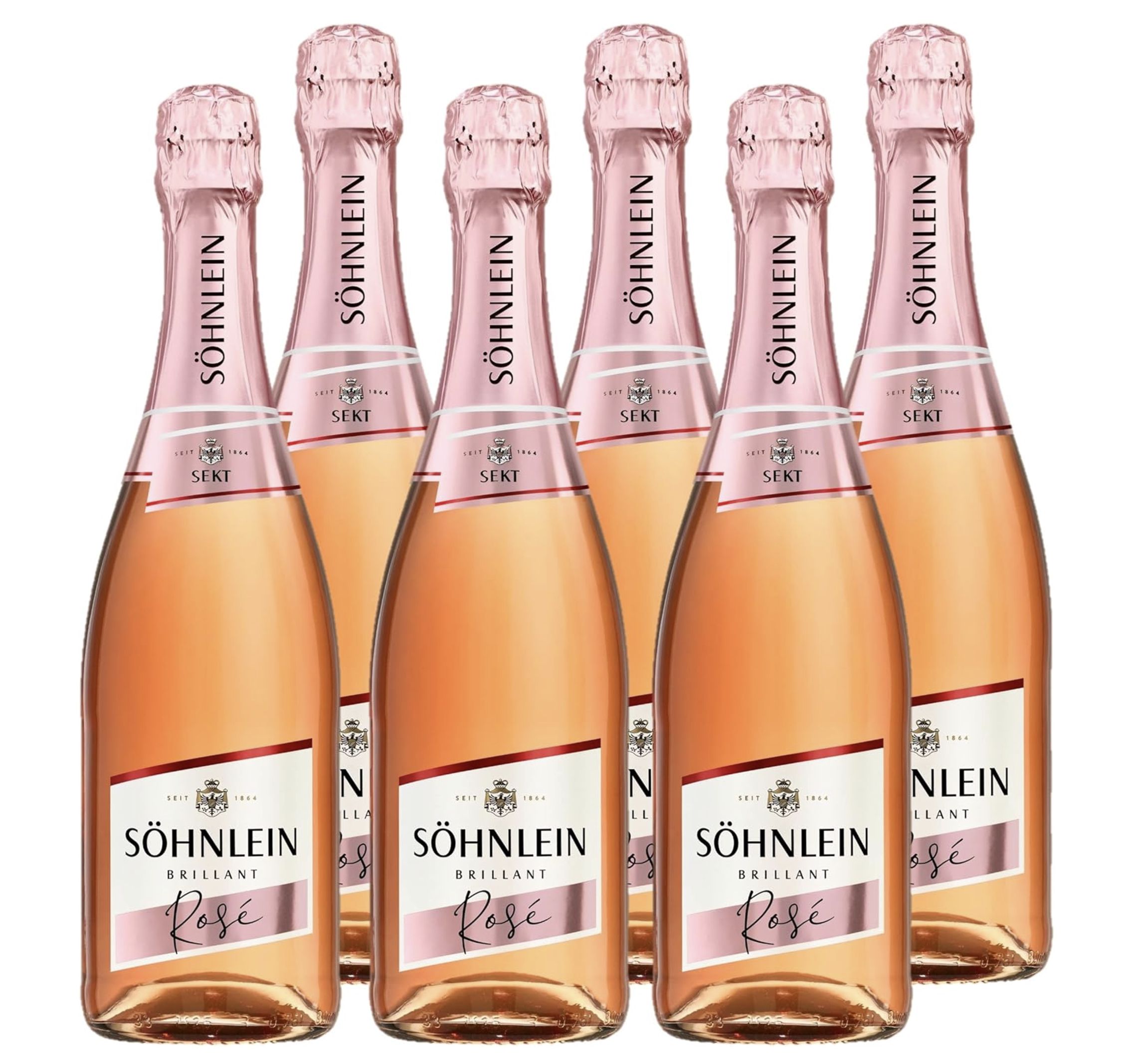 6x Söhnlein Brillant Rosé Sekt Trocken für 17€ (statt 28€)