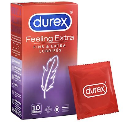 🍆 120x Durex Feeling Extra Kondome für 45,90€ (statt 92€?)