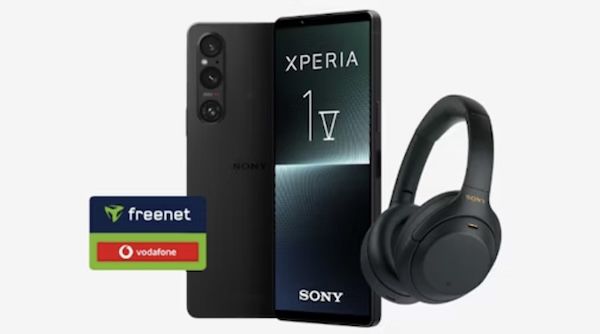 Über 380€ Gewinn 🤯 Sony XPERIA 1 V inkl. Over Ear + Vodafone 35GB für 29,99€ mtl.