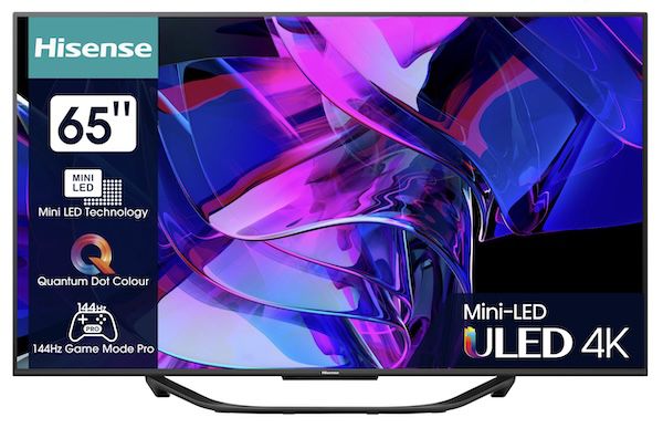 Hisense 65U7KQ   65 Zoll UHD Fernseher für 649€ (statt 871€)