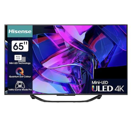 Hisense 65U7KQ – 65 Zoll UHD Fernseher für 649€ (statt 871€)