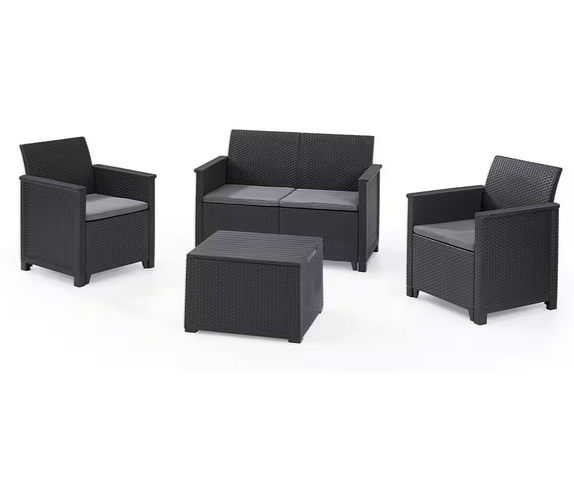 Keter Emma Lounge Set 8-teilig für 129,50€ (statt 230€)