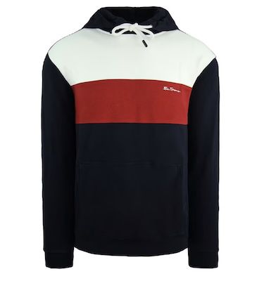 Ben Sherman gestreifter Herren Baumwoll Hoodie für nur 16€ (statt 37€)