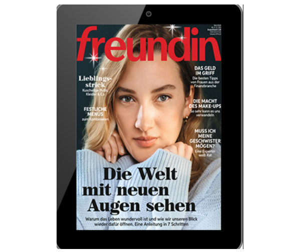 23 Ausgaben freundin e-Paper für 10€ statt 69€