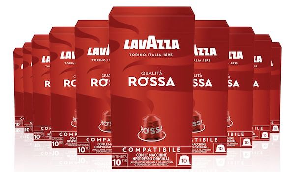 ☕️ 100er Pack Lavazza Qualità Rossa Espresso Kapseln für 17,64€ (statt 34€)