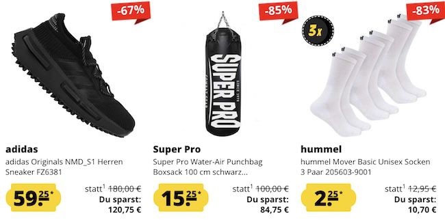 🔥 SportSpar Turbo Sale   z.B. 2x Emporio Armani T Shirt nur 19€ (statt 35€)