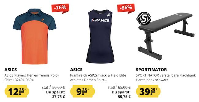 🔥 SportSpar Turbo Sale   z.B. 2x Emporio Armani T Shirt nur 19€ (statt 35€)