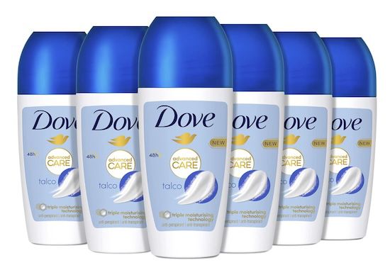 6x Dove Deo Roll On Advanced Care Talk für 11,91€ (statt 18€)