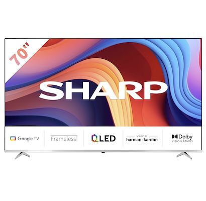 Sharp 4T-C70GPX – 70 Zoll QLED UHD Fernseher für 596,45€ (statt 770€)