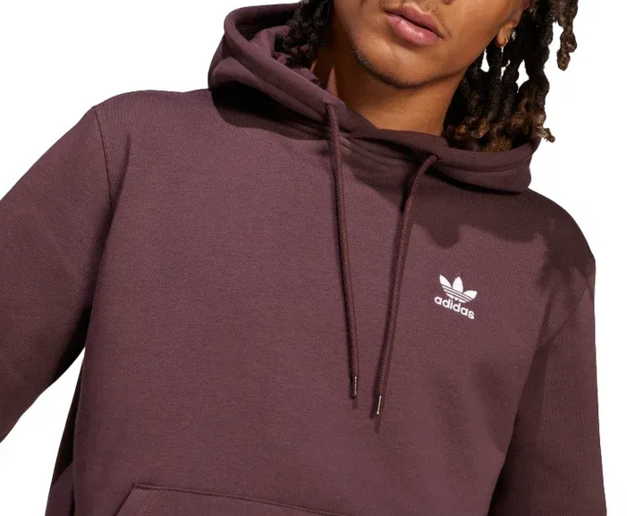 Adidas Trefoil Essentials Herren Hoodie shadow braun für 34,98€ (statt 46€)